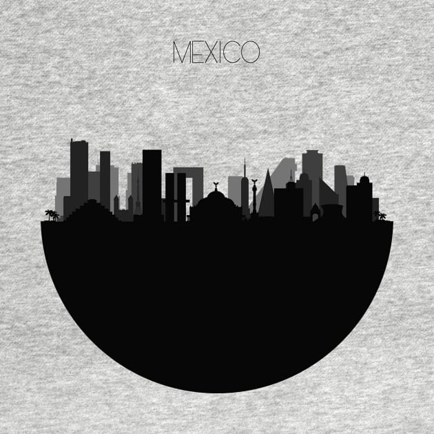 Mexico Skyline by inspirowl